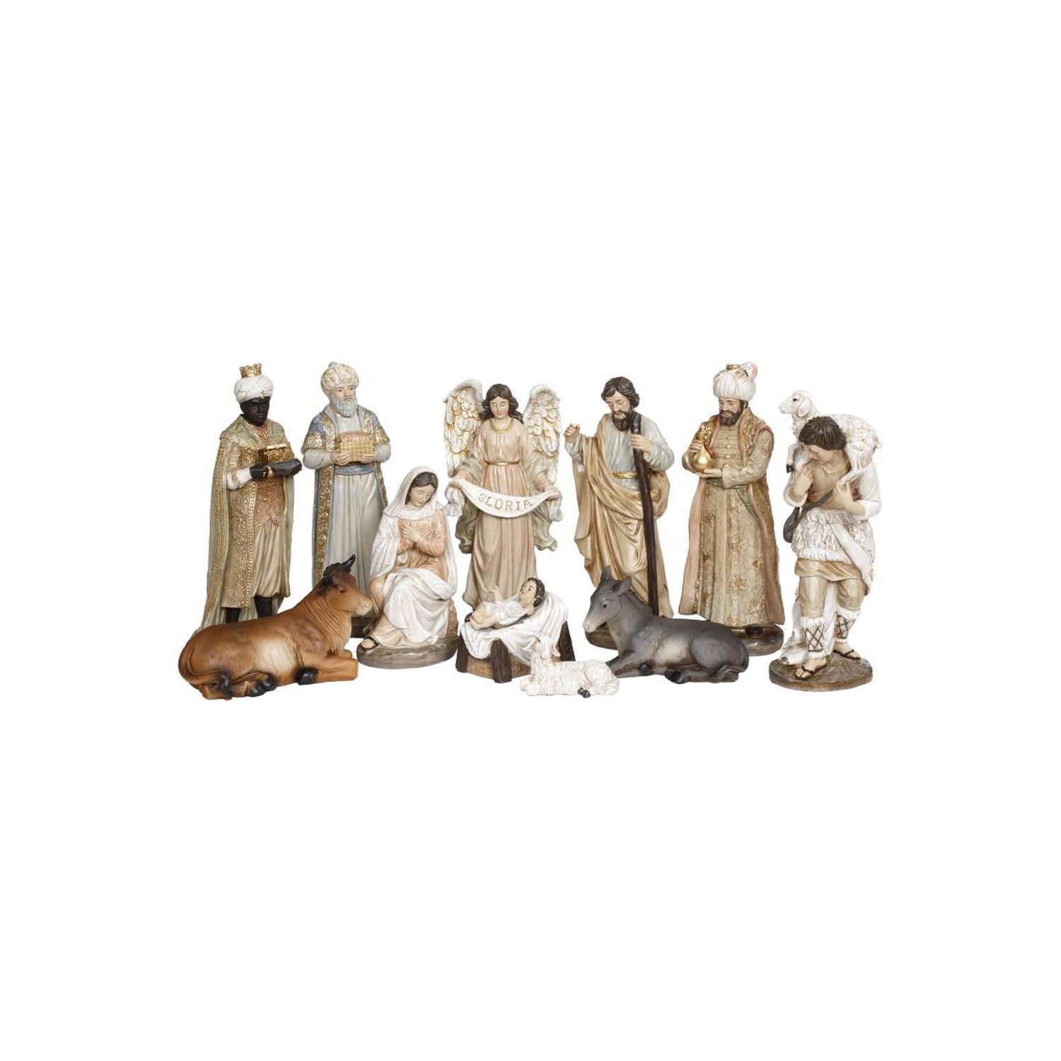 Mark Roberts 2019 Italiane Nativity, Set Of 11 - 10 Inches