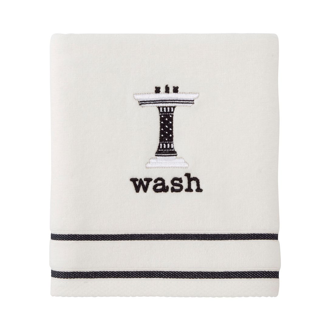 Farmhouse Shell Towel Collection White - Avanti Linens