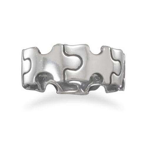 Puzzle on sale piece ring