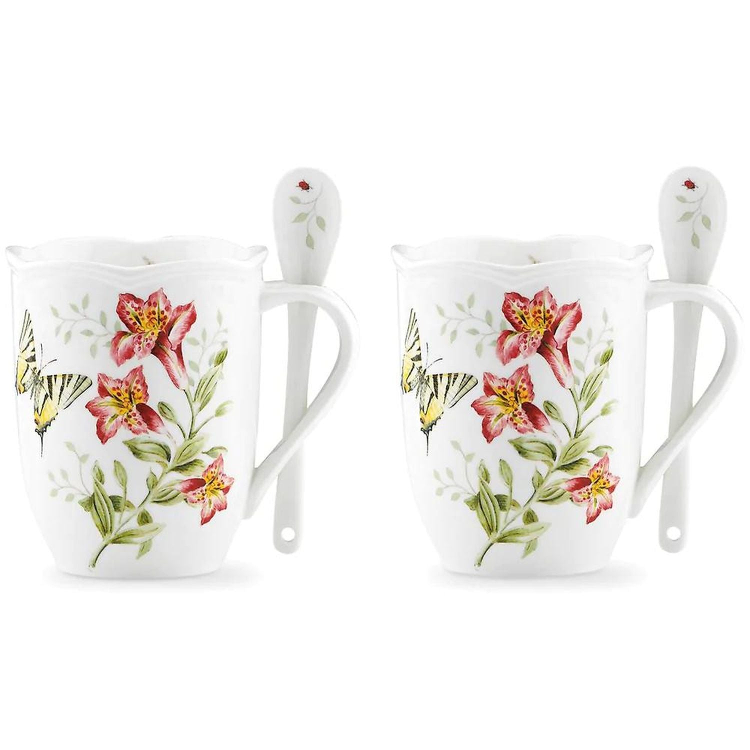 Lenox Butterfly Meadow Mug, Set of 6