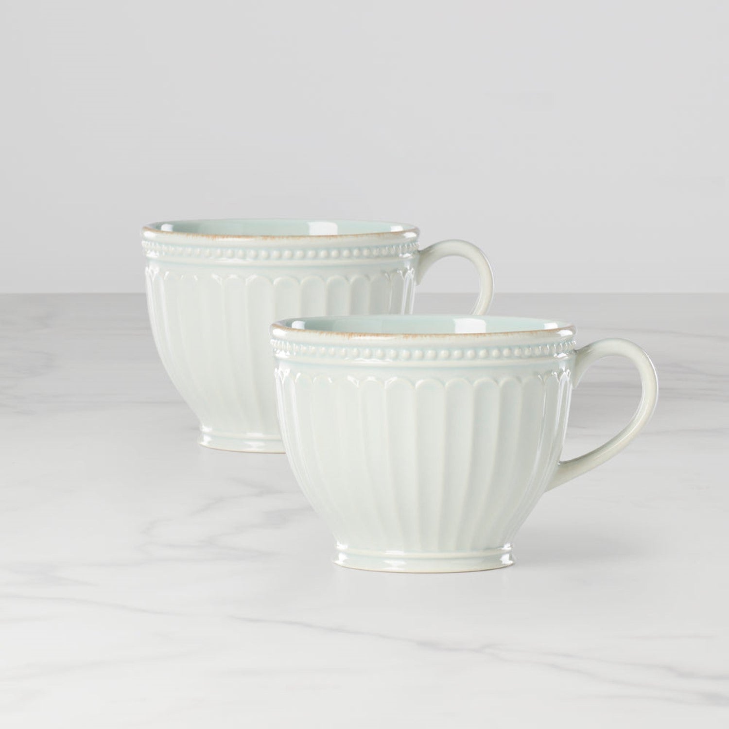 Lenox LX Collective White Mugs, Set of 4