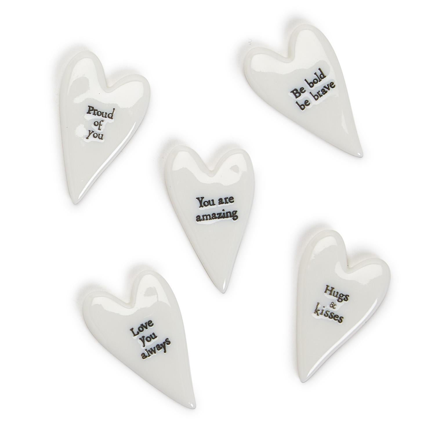 White Heart Decor - Small