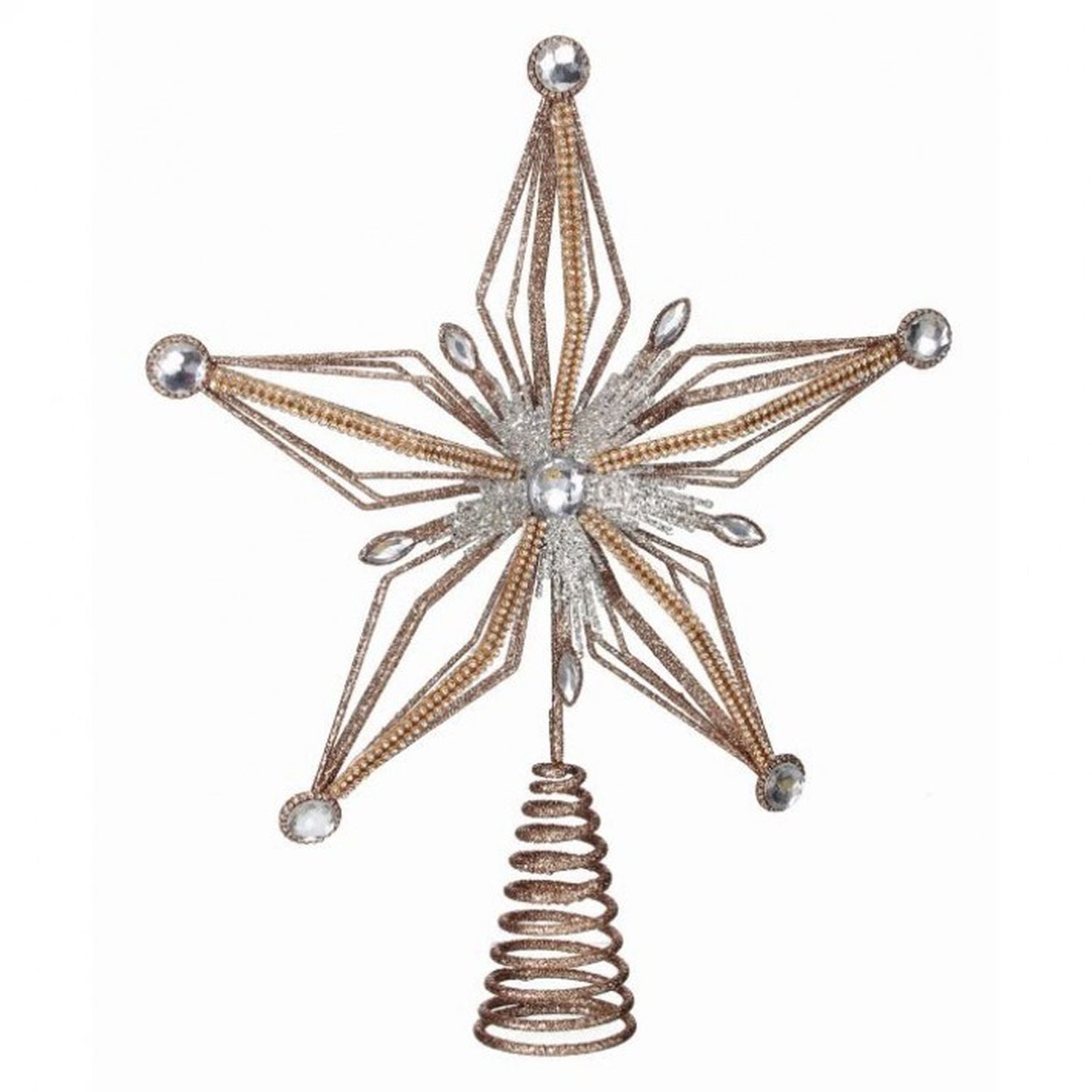 Jeweled Star Christmas Tree Topper