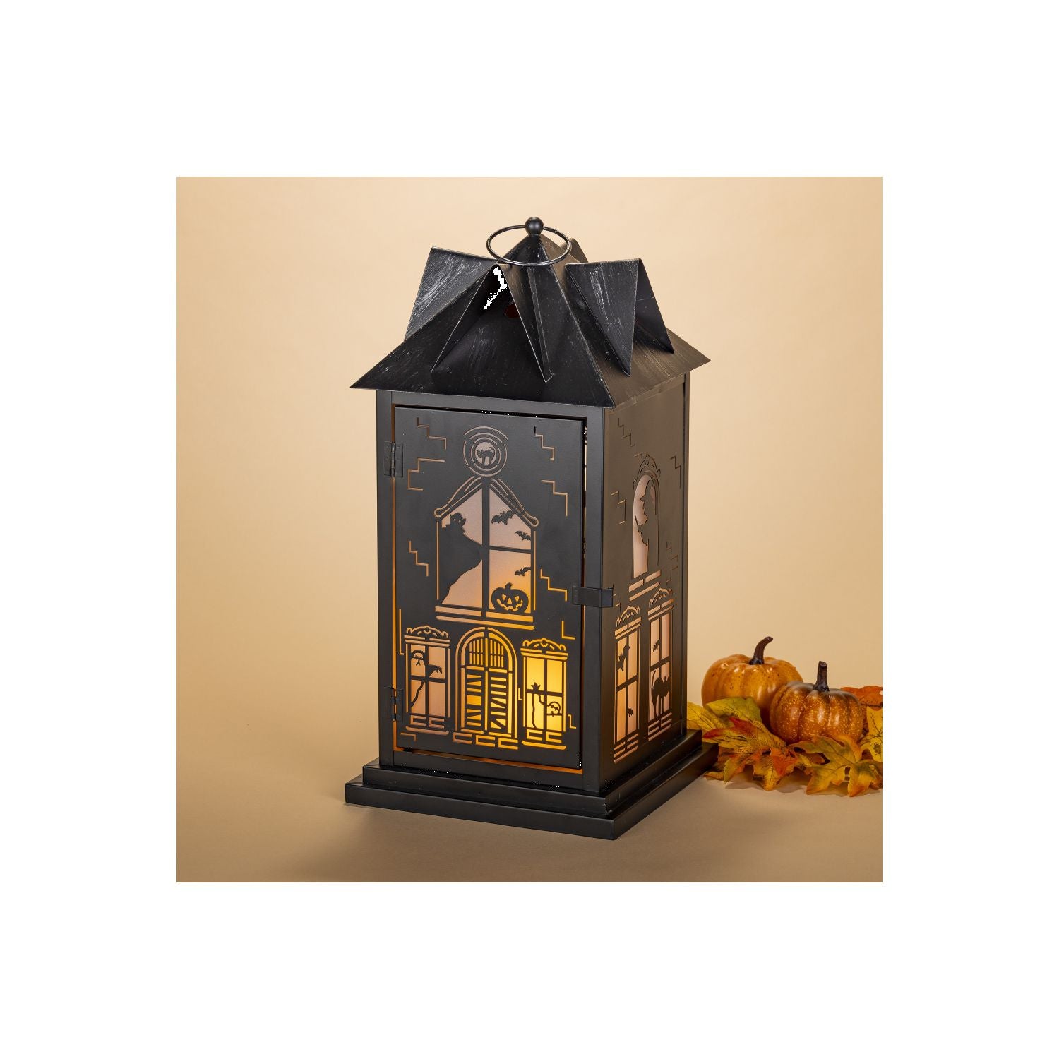 Gerson Lighted Fireglow B/O Lantern