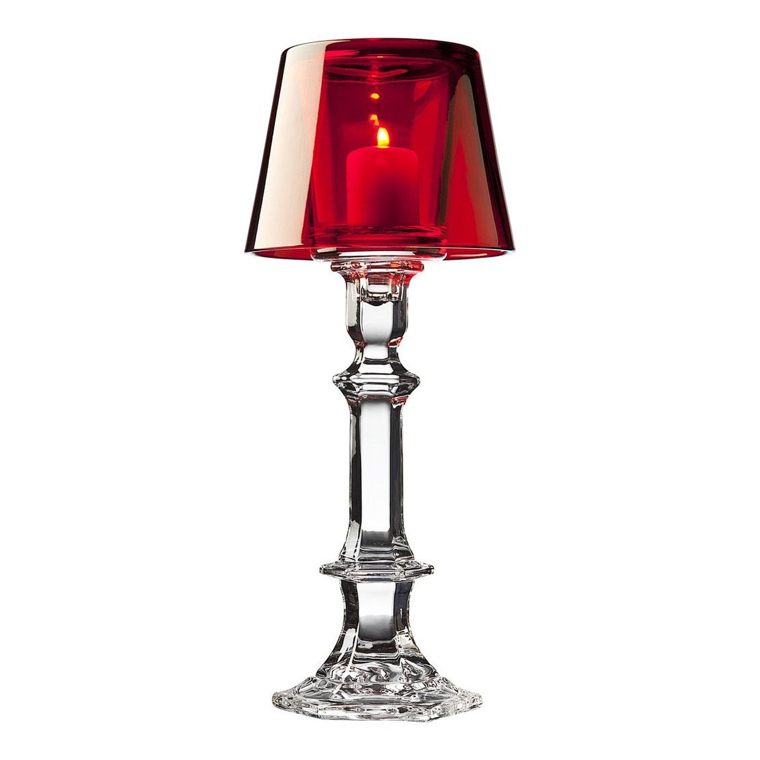 Godinger Villa Marca Votive Lamp Red