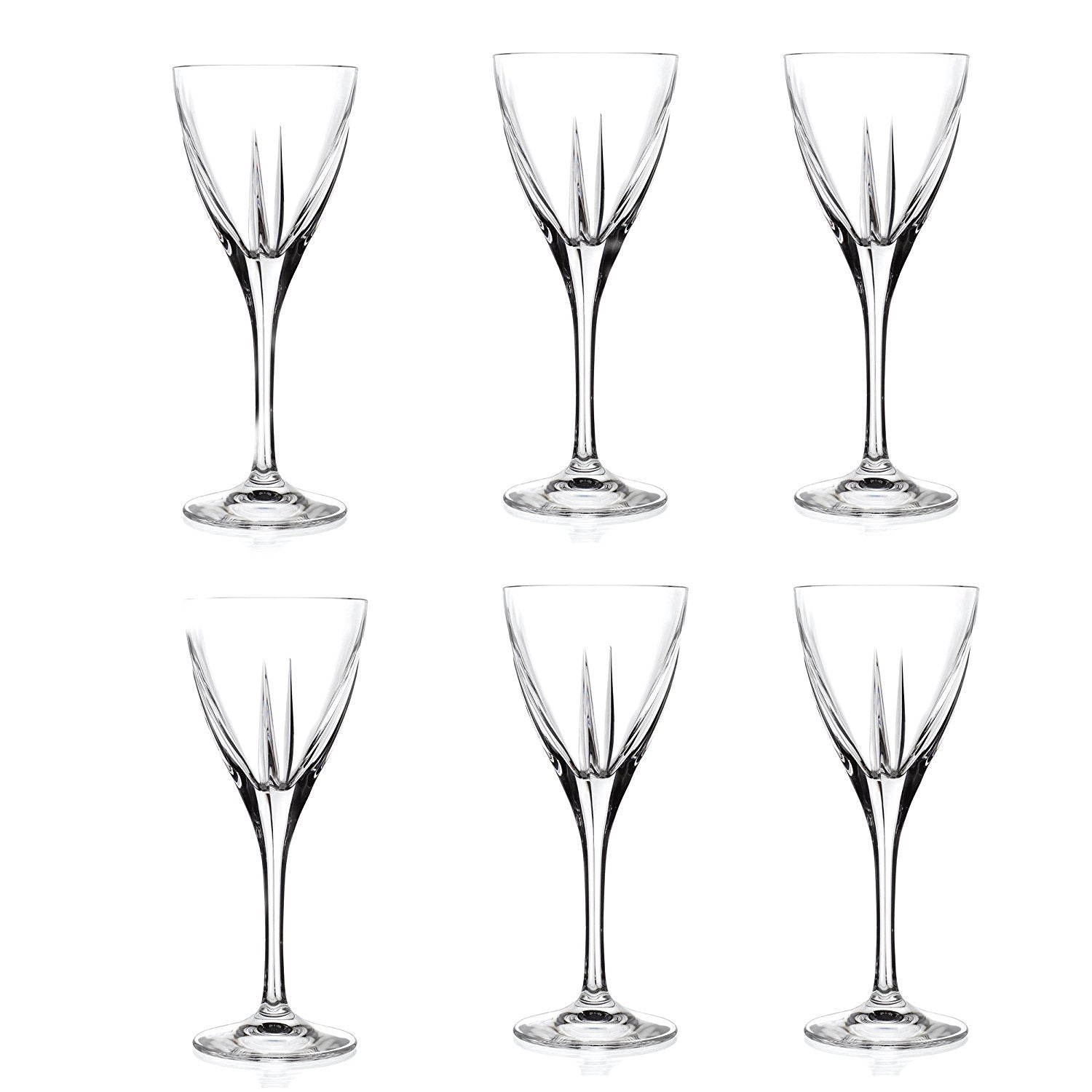 Lorren Home Trends RCR Fusion Crystal Wine Glass (Set of 6)