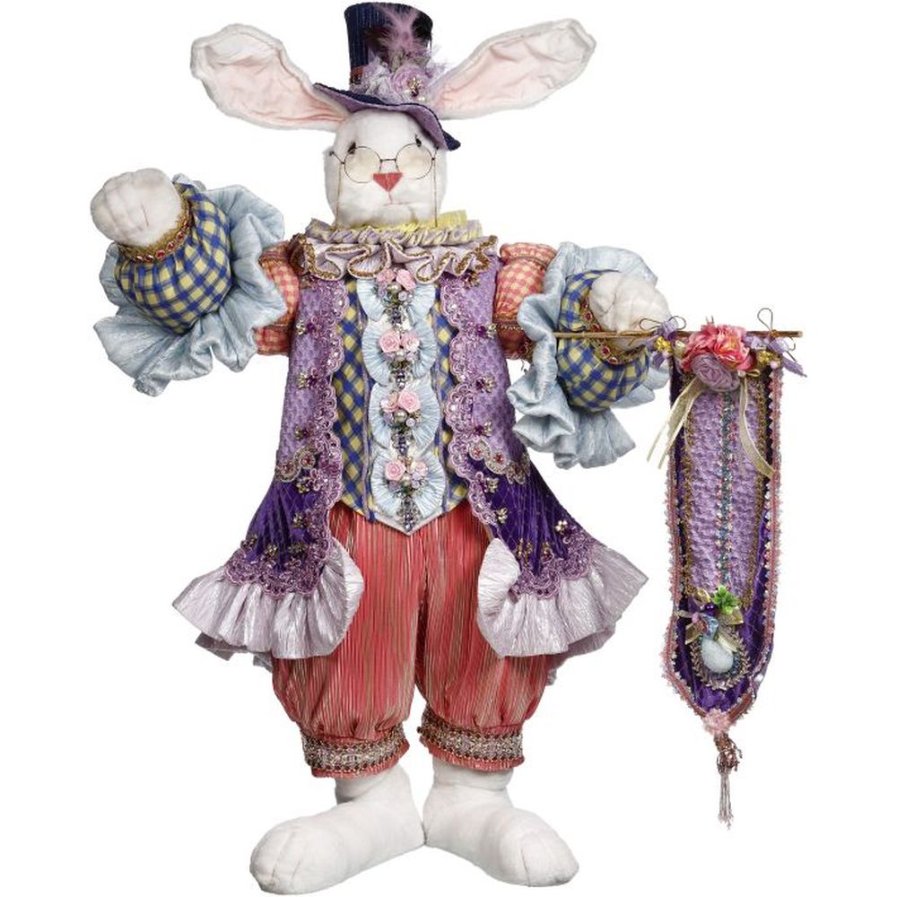 Mark Roberts Jeweled Bunny Decor 15'' Figurine