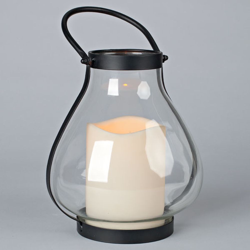 Gerson Lighted Fireglow B/O Lantern