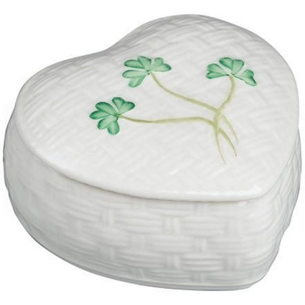 Belleek Kylemore Trinket Box, China.