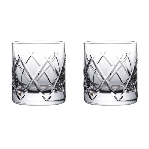 Waterford Connoisseur Olann Set of 2 Straight Tumbler 6 Oz