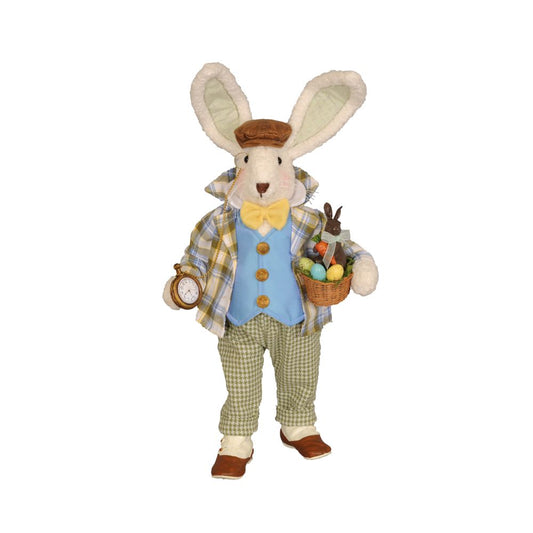 Karen Didion Gentleman Bunny Figurine