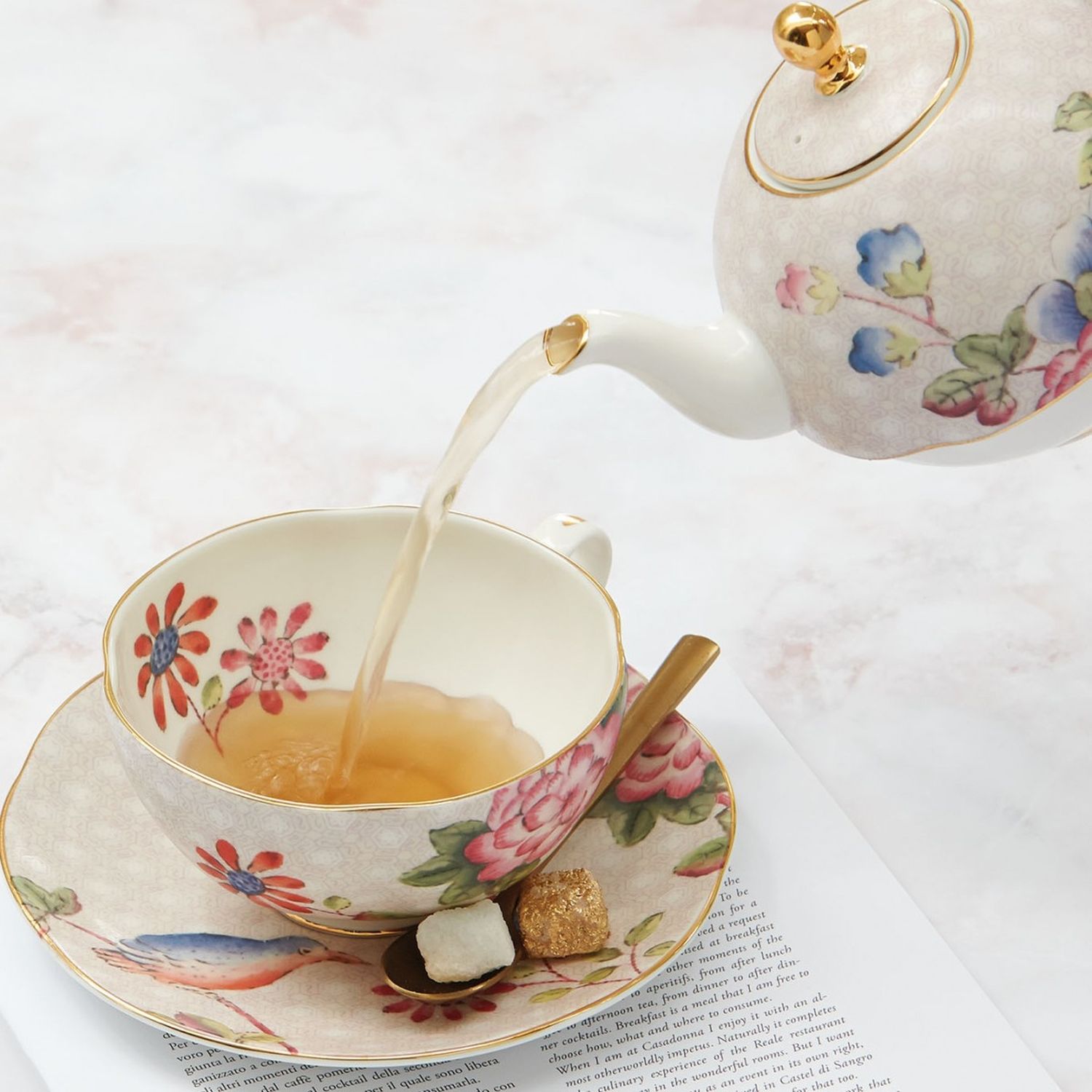 Wedgwood Cuckoo Tea For One