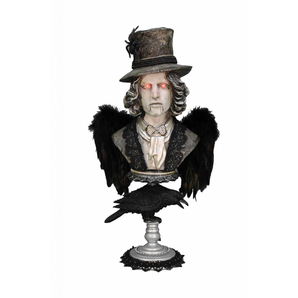 Karen Didion Originals Lighted Dimitri Pedestal Figurine, 22 Inches