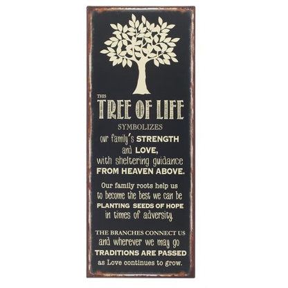 Ganz Plaque - Tree Of Life