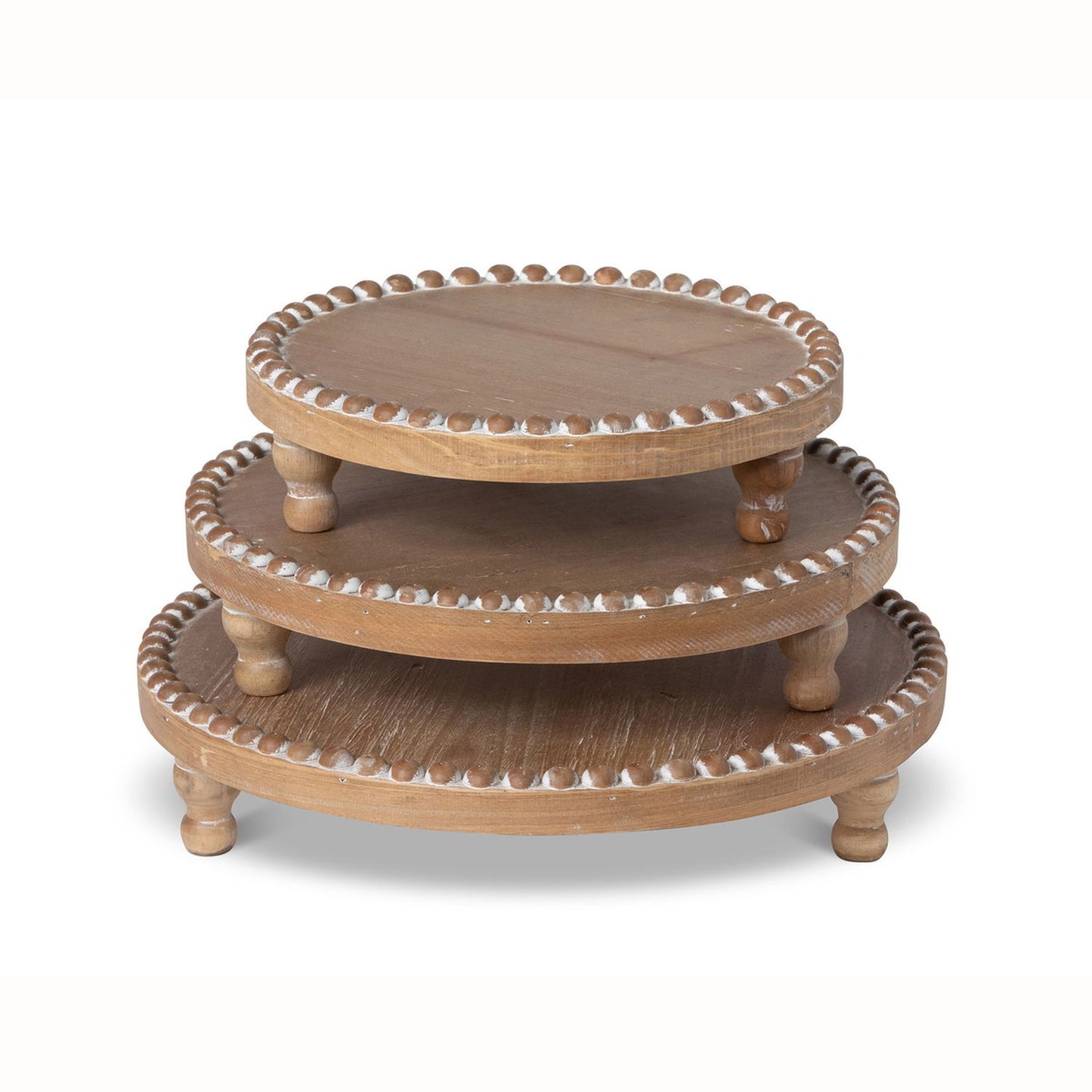 Park Hill Collection? Amelia Woven Bamboo And Brass Oval Tray