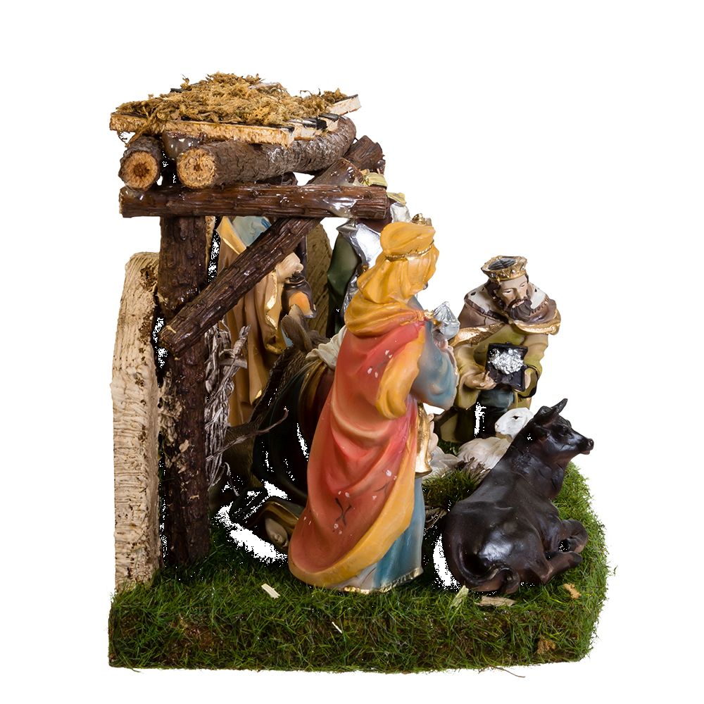 Kurt Adler Nativity Set With 8 2-3.25