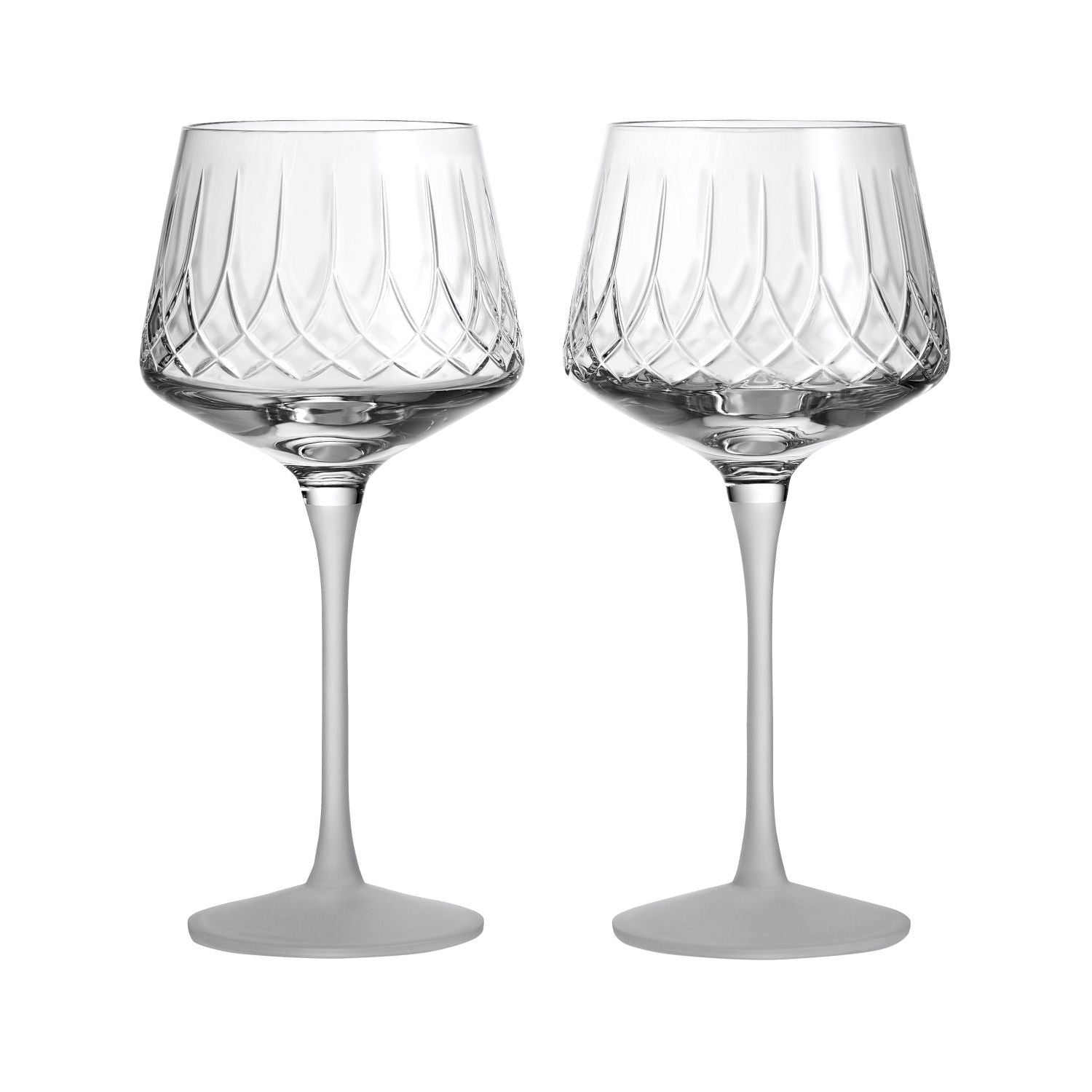 Waterford Lismore Balloon Wine Glass Set of 2