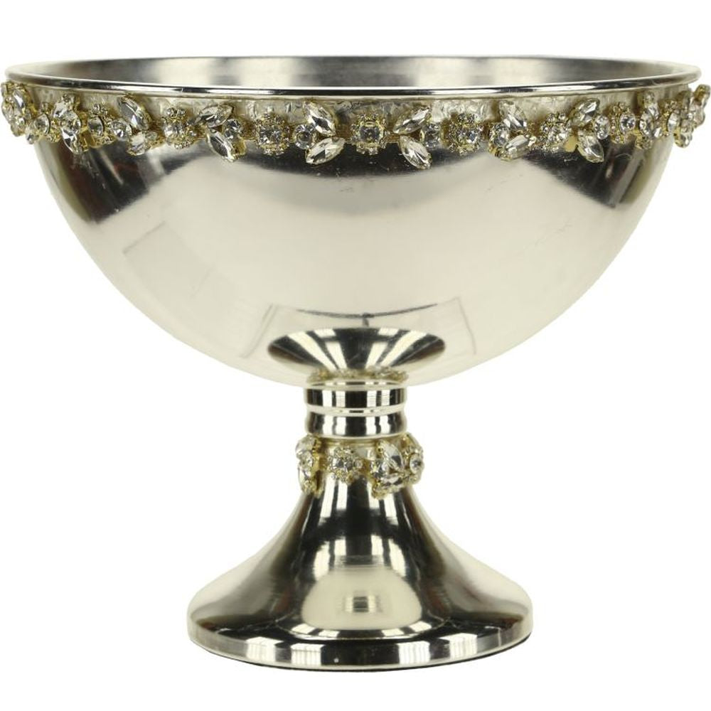 Mark Roberts 2023 Jeweled Silver Ped Bowl