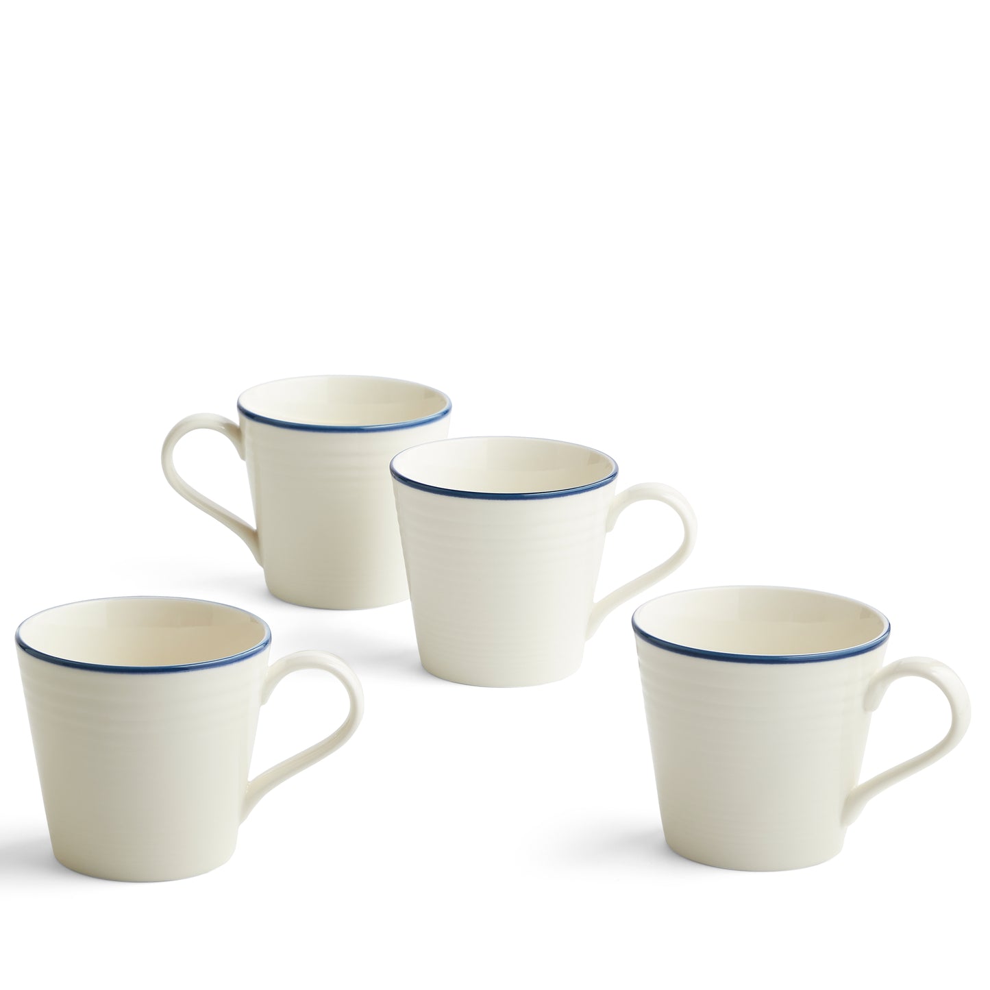 Royal Doulton Gordon Ramsay Maze Mug 13.5floz Denim Line, Set of 4