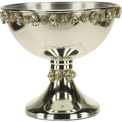 Mark Roberts 2023 Jeweled Silver Ped Bowl