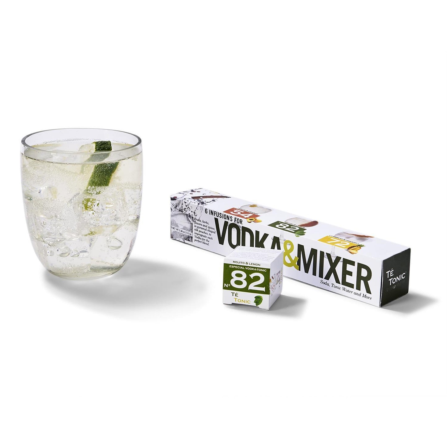 Refill For Te Tonic 20-Piece Vodka & Mixer, Set of 6 Infusers in Gift Box