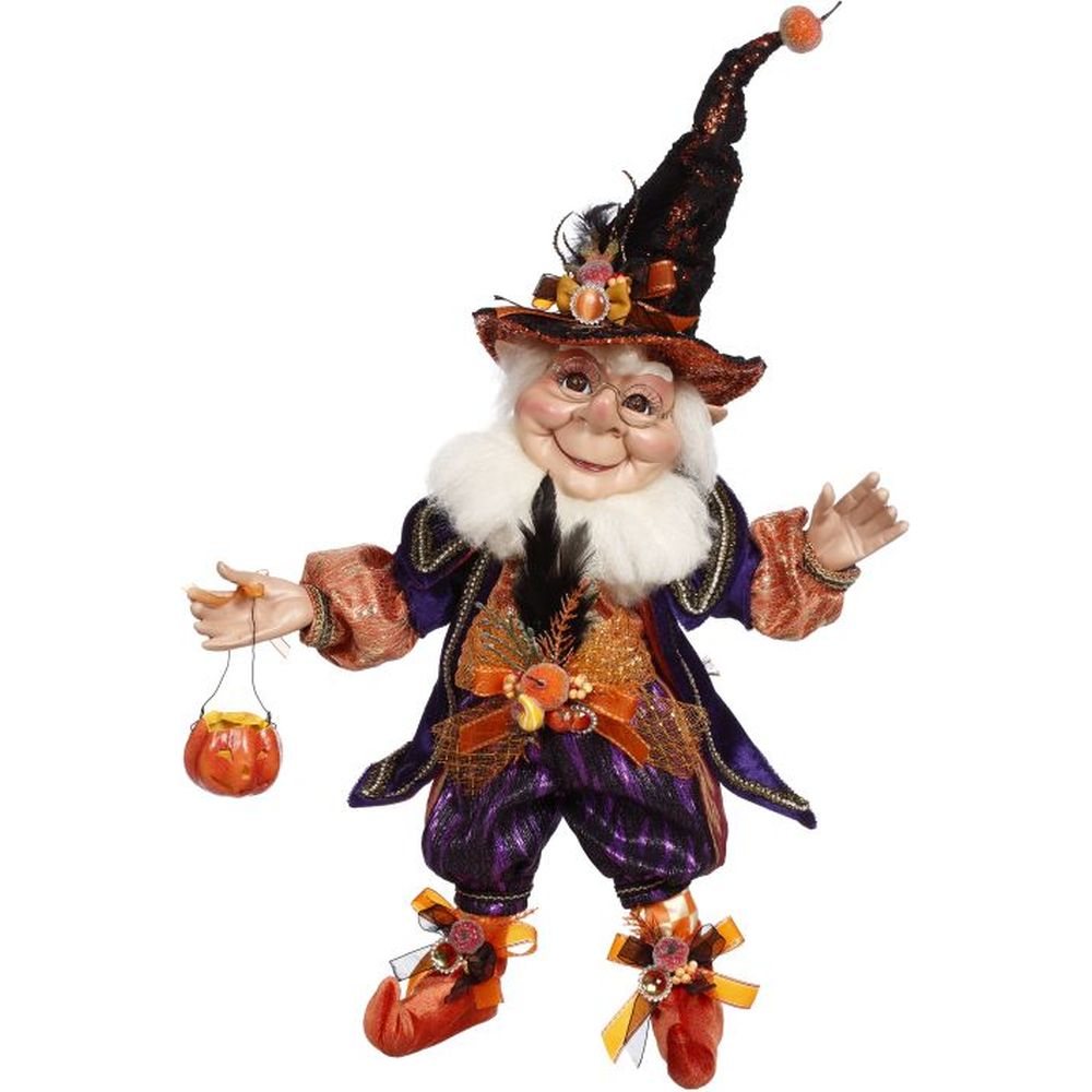 Mark Roberts Fall 2023 Jack O' Lantern Elf Figurine