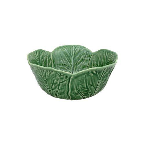 Bordallo Pinheiro Cabbage Salad Bowl 29.5, 12" by Bordallo Pinheiro