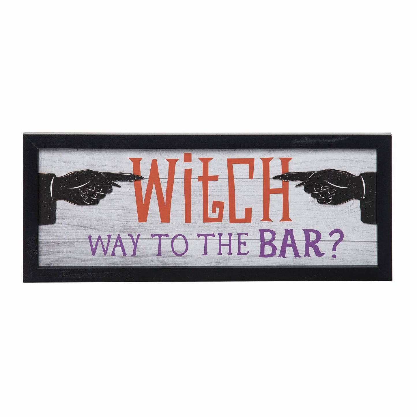 Transpac MDF Layered Witch Bar Wall Decor