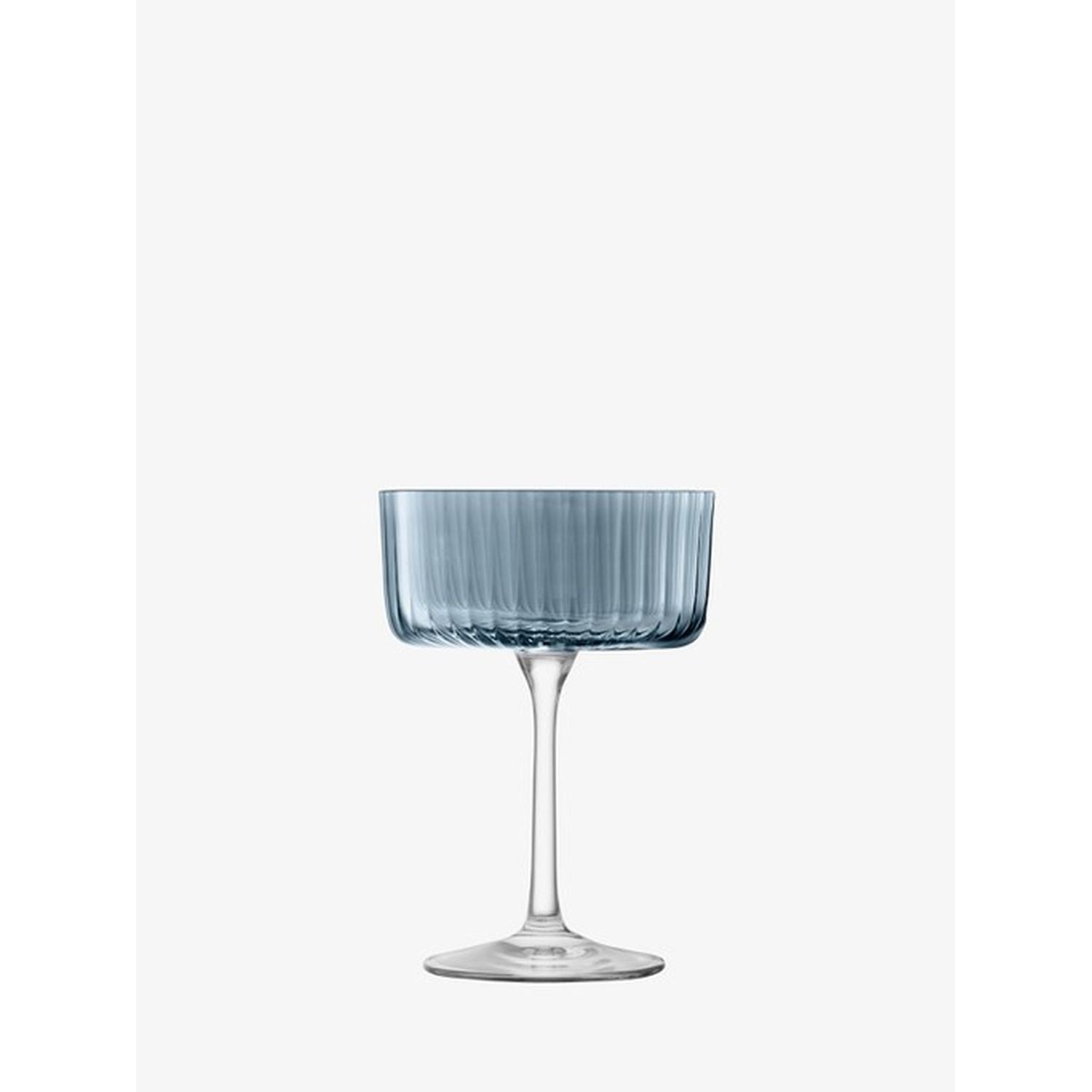 RIBBED COCKTAIL GLASS SET - VERDI