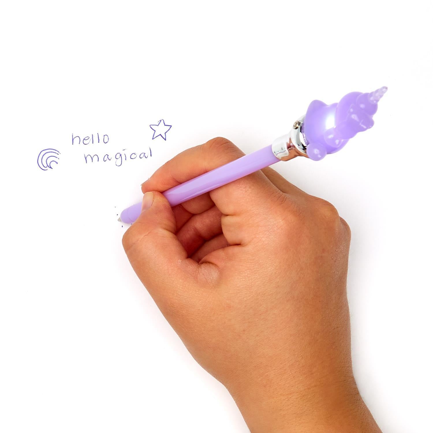 Two's Company Refill for Magi-cool 24-Pieces Light Up Unicorn Pen in 3 Colors