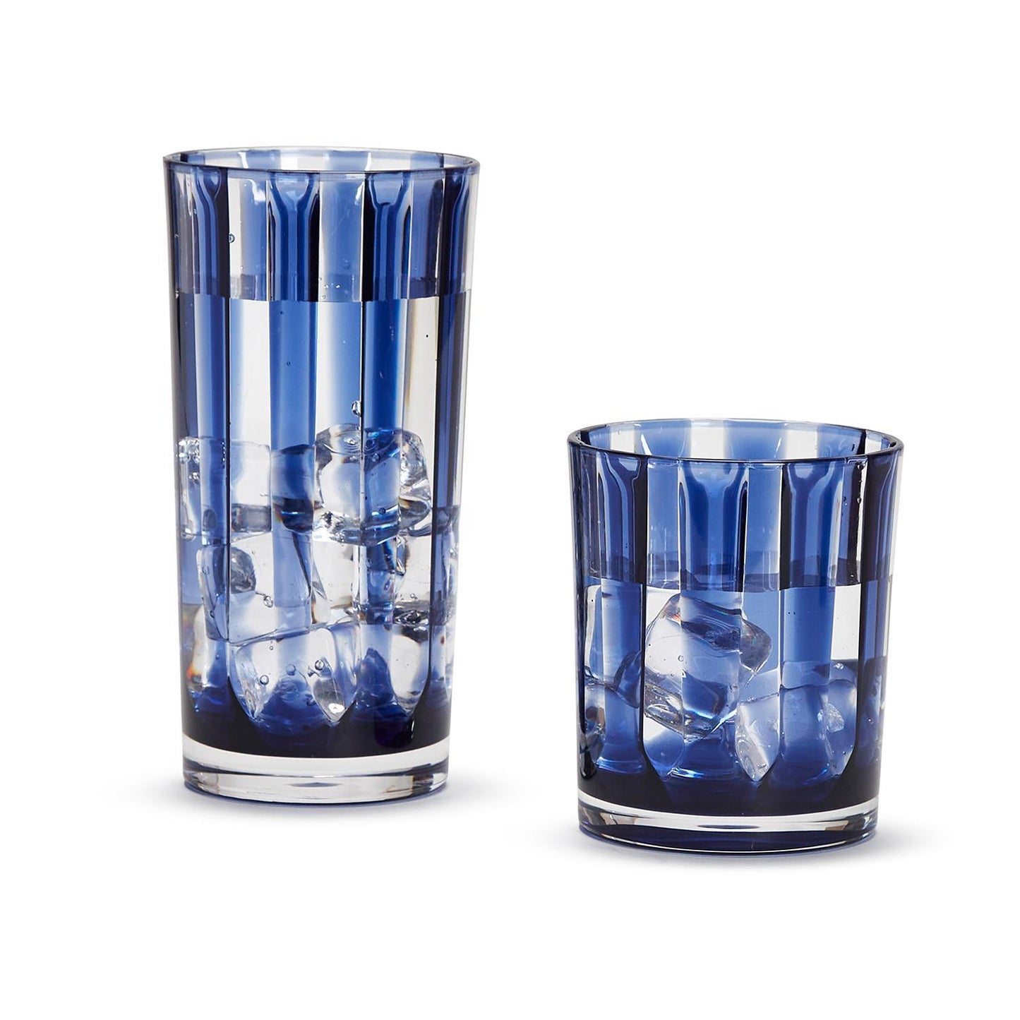 Water'S Edge 24-Pieces Drinking Glass in 2 Styles: Double Old Fashion & Tumbler