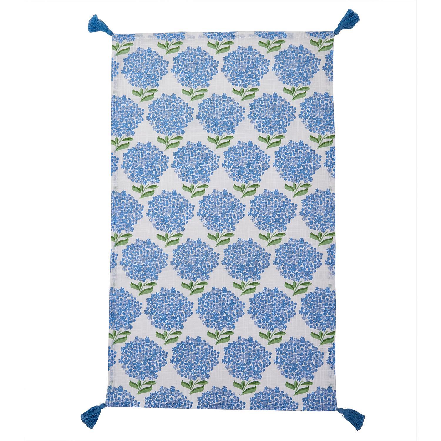 Set of 2 Chinoiserie Blue & White Assorted Dish Towels