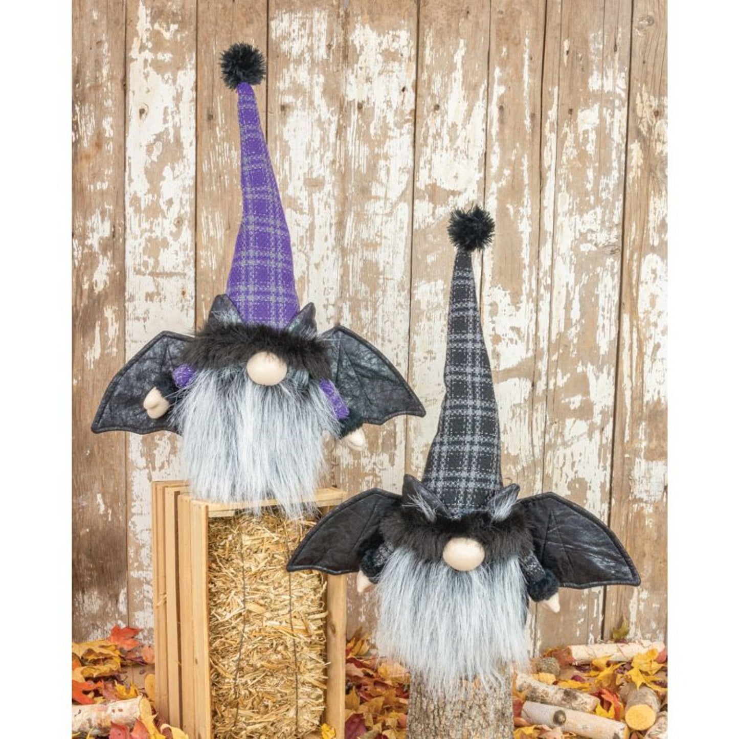 Hanna's Handiworks Bat Gnome Set Of 2 Assortment