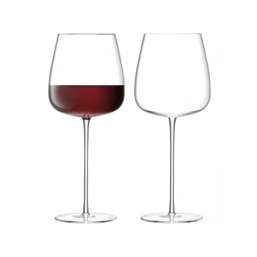 LSA International Wine Culture Red Wine Goblet, Set of 2, Glass