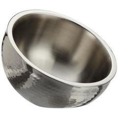 Leeber Serving Bowl, 12", Stainless Steel, Dual Angle, Doublewall